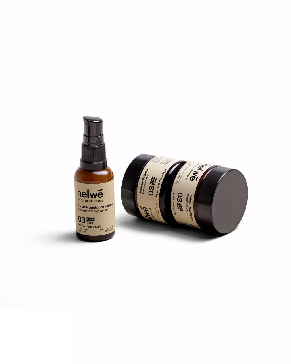 Helwe Dehydrated Skin Set for Normal and Dry Skins – Helwé Natural Skincare