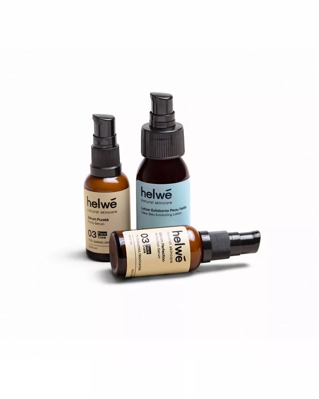 Enlarged Pores and Acne Set – Helwé Natural Skincare