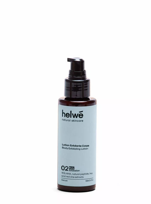 Helwe Lotion Exfoliante Corps – Helwé Natural Skincare