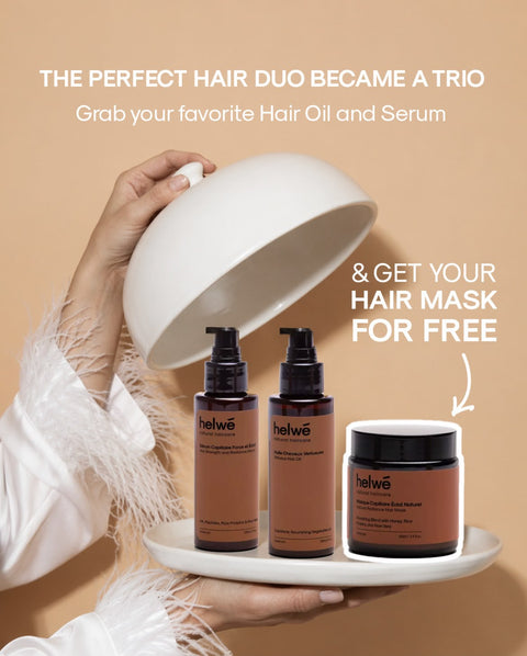 Free Hair Mask with hair duo